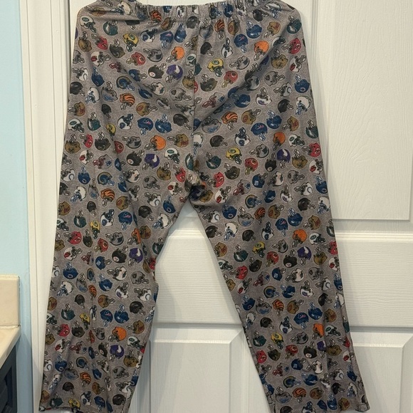 NFL Kids Pajama Bottoms - Gray with Team Logos - Picture 3 of 5